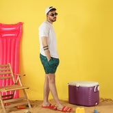 Paisley Green Swim Short